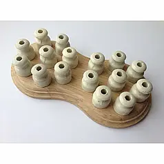 Ізолятор для ретро проводки RE керамічний ретроформа білий CI.RF.31