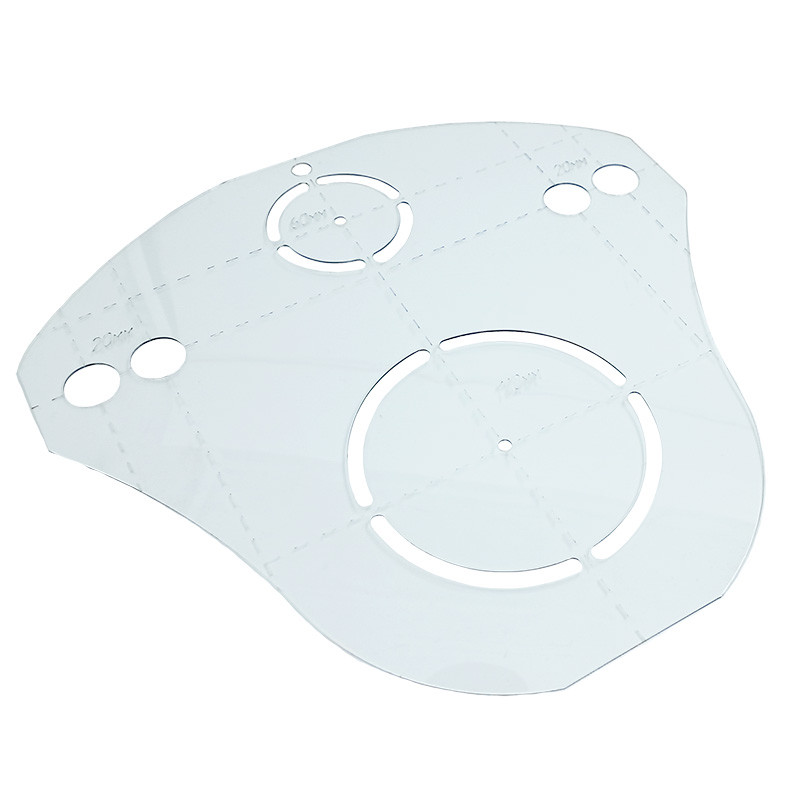 Трафарет для розмітки отворів інсталяції