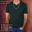 Срібна цепочка чоловіча товста лисячий хвіст (фокс). Масивний ланцюг срібло 925. Діаметр 6 мм. Довжина 50 см, фото 6