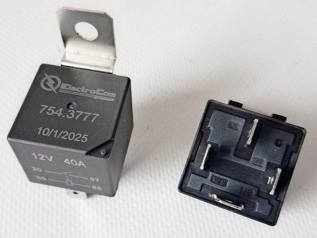 Реле універсальне 4-х конт. 12В 40А  (Електрокoм) 754.3777, фото 1