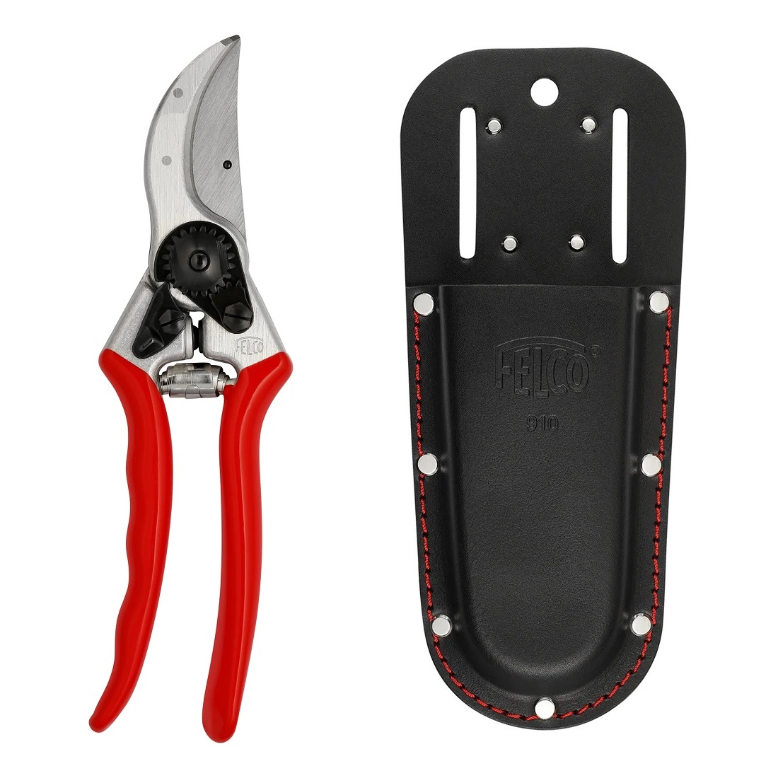 Набір Felco: секатор Felco 2 + кобура для секатора FELCO 910 Black (Швейцарія)
