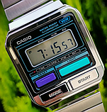 Чоловічий годинник Casio A120WE-1A, фото 3