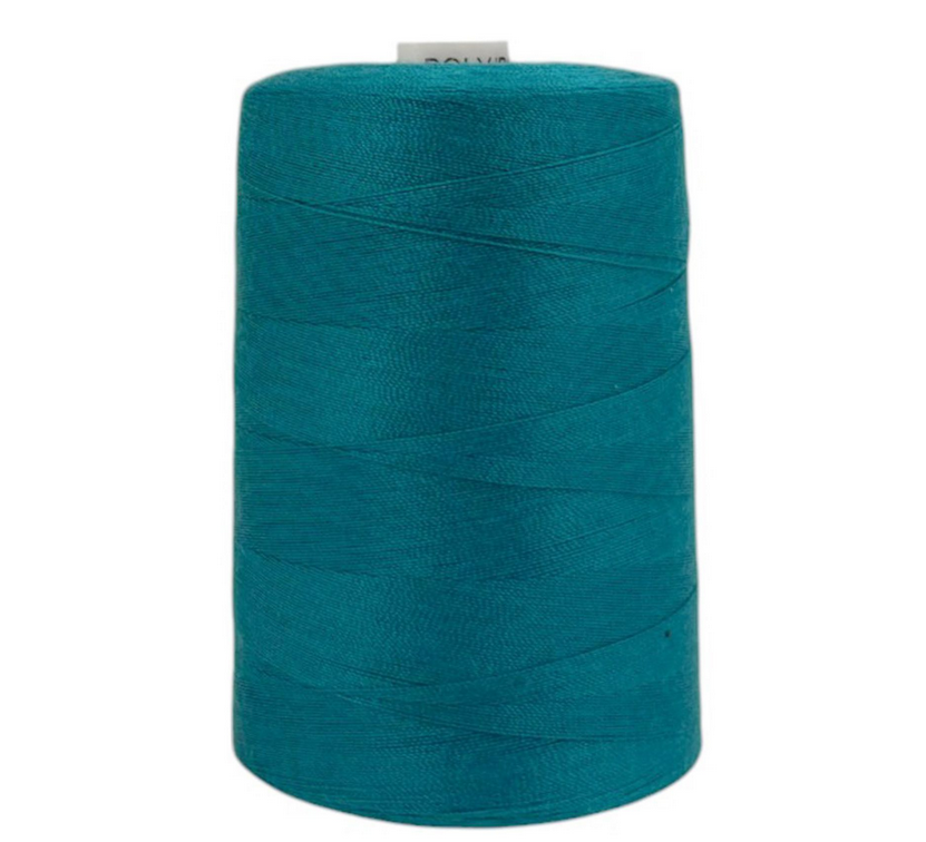 Армована нитка 28/2 колір 349 бірюзовий (боб 2500)