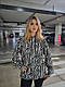 Жіночий теплий світшот; Колір: сірий, бежевий, зебра, чорний; Розміри: 42-46, 46-50;, фото 6