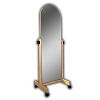 Дзеркало на підставці та колесах 1250 х 400мм