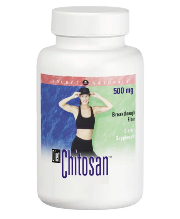 Diet Chitosan 500 мг Source Naturals 240 капсул, фото 1