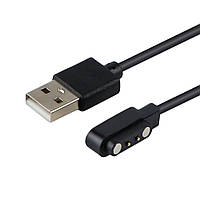 USB Кабель для смарт-часов Borofone BD8 Smart Watch Black 4мм*12.2мм