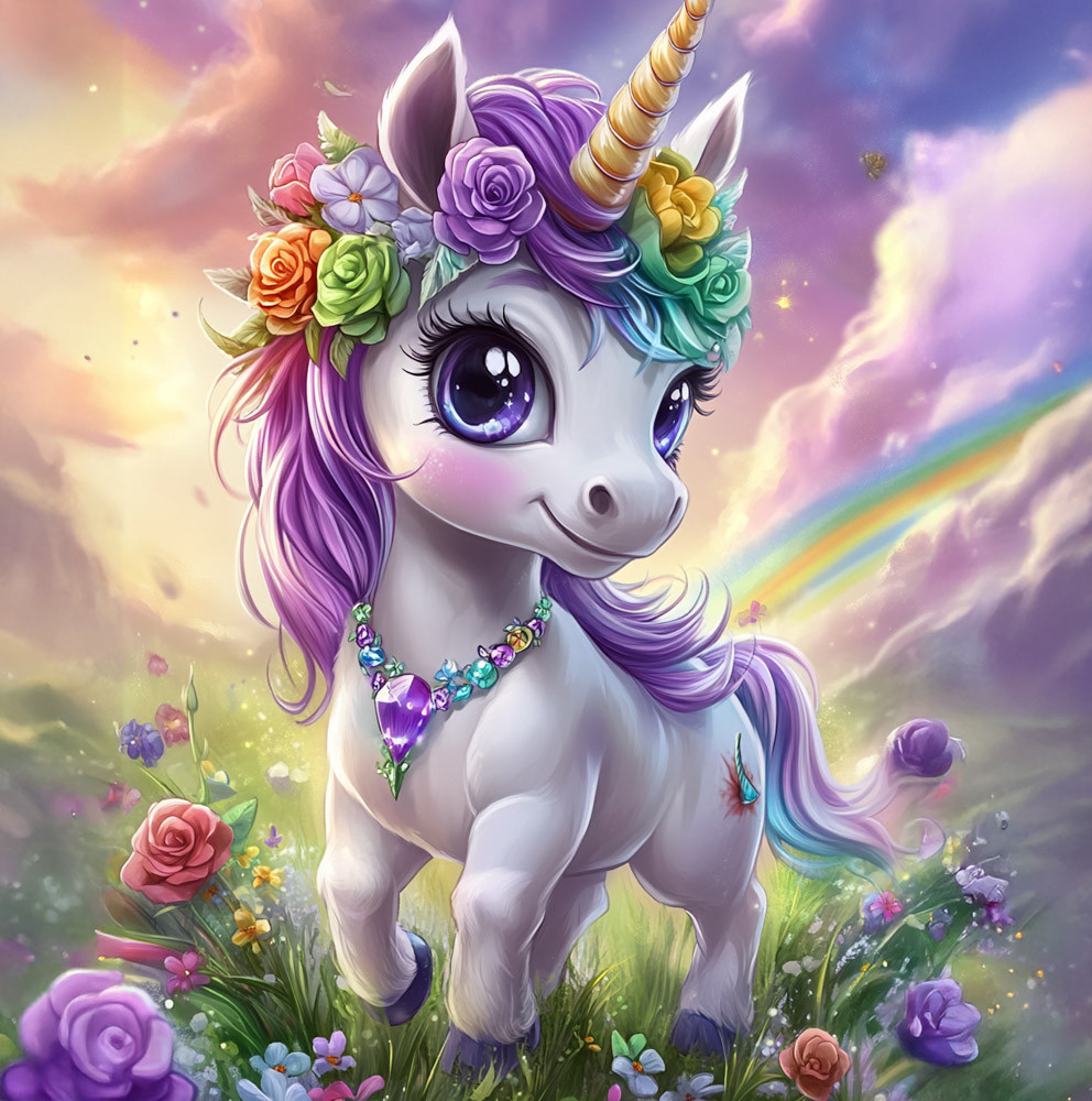 Алмазна мозаїка "Магія країни мрій", 20*20см, на рамці, в кор. 21*21*2,5см, ТМ Dreamtoys, фото 1