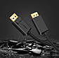 Кабель DisplayPort на DisplayPort 1.2 (DP на DP) UGREEN DP102 (1.5m, 4K 60 Гц, 2K 144 Гц, 21,6 Гбит/с). Black, фото 7