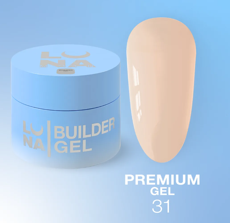 LUNA Гель для нарощування 15ml Premium Gel No31, фото 1