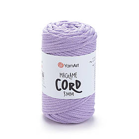 Пряжа YarnArt Macrame Cord 3 MM №765 (Бавовняна та поліестерна пряжа Ярнарт Макраме Корд 3 мм, нитки для в'язання)