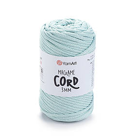 Пряжа YarnArt Macrame Cord 3 MM №775 (Бавовняна та поліестерна пряжа Ярнарт Макраме Корд 3 мм, нитки для в'язання)