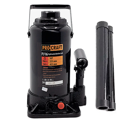 Домкрат гидравлический Procraft PJ16 Нагрузка 16 т Максимальная высота 425 мм
