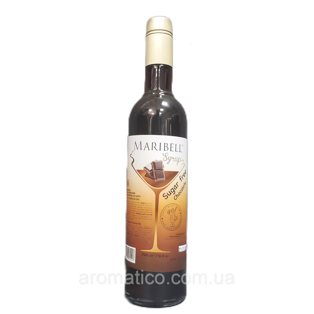 Сироп TM Maribell Шоколад (без цукру) 0,7л