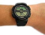 Чоловічий годинник Casio AE-1100W-1B, фото 2
