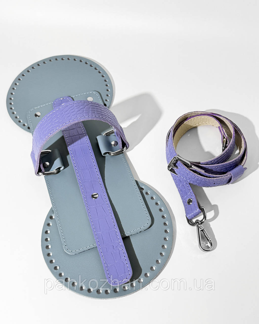 TOY BAG небесний+ рептилія фіалка заготовка для вязання, фото 1