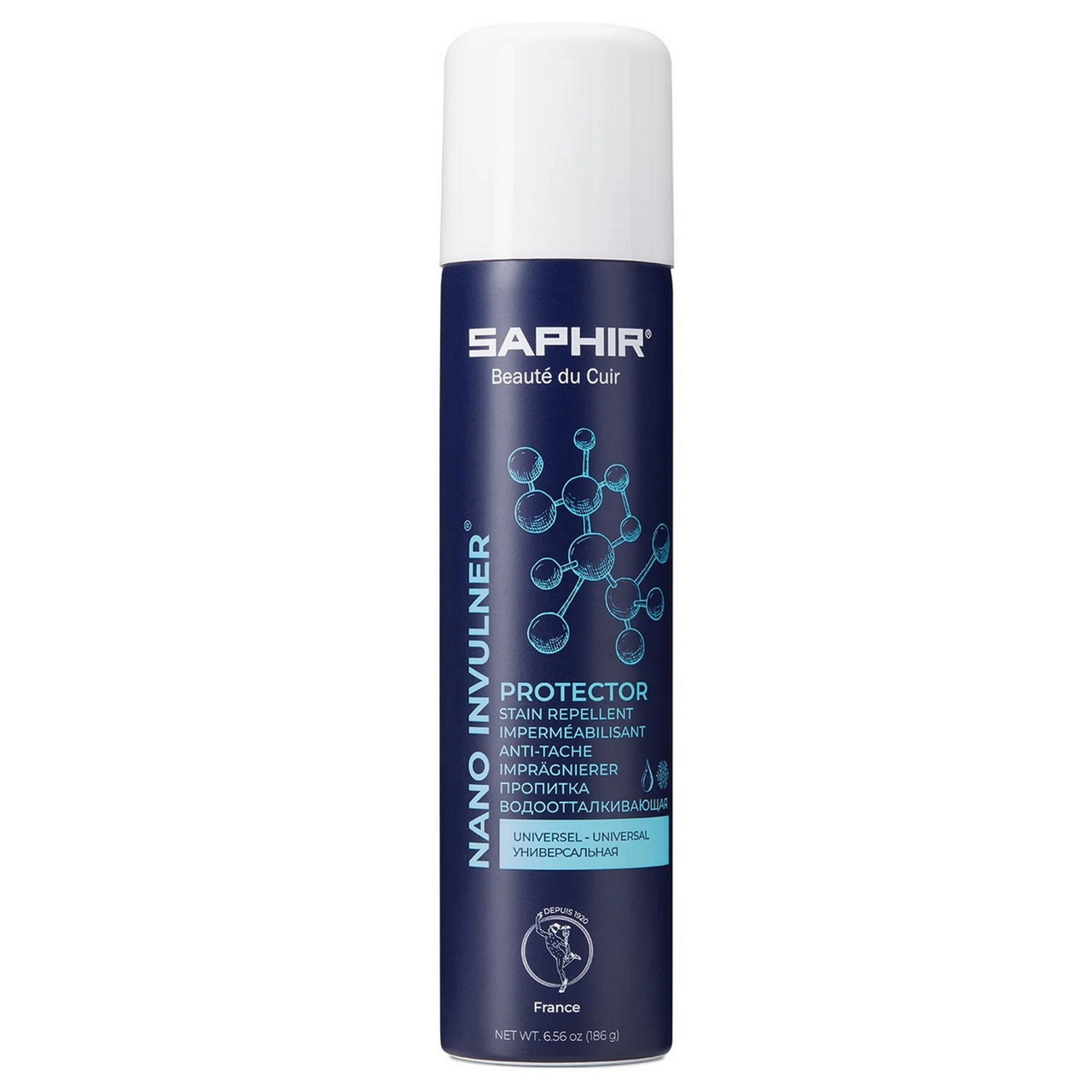 Водовідштовхувальне просочення Saphir Nano-Invulner Protector 250 ml, фото 1