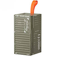 Универсальный повербанк 60000mAh 22.5W Remax RPP-609 Container Series 2хType-C/4xUSB зеленый
