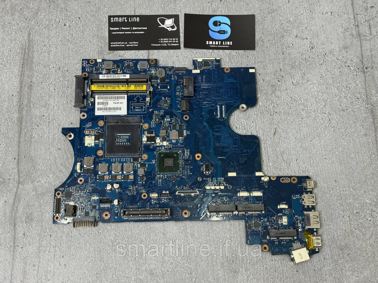 Материнська плата Dell Latitude E6520 | LA-6562P | Rev: 1.0 (A00) | SLJ4M, фото 1