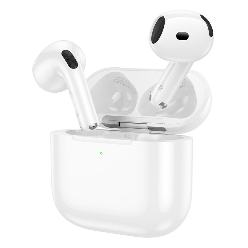 Безпровідні навушники в кейсі з мікрофоном BOROFONE BW94 300mAh, 30mAh Білий, фото 1