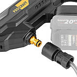 Мийка високого тиску 30 бар, 180 л/год Procraft CW20 акумуляторна безщіткова (без АКБ та ЗП), фото 8