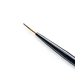 Пензель для тонких ліній (лайнер) Teysha №2, прозора ручка, фото 4