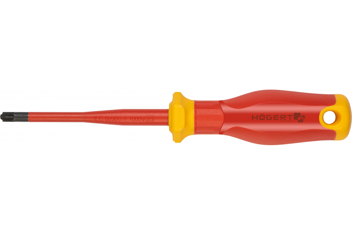 Діелектрична викрутка SLIM 100 мм 1000 В PZ2 SL6 S2 для електромонтажу (HT1S977-1), фото 1