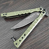 Ніж-метелик Нокс Балисонг-М 210, D2, фото 6