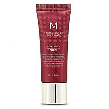 BB-крем з ідеальним покриттям Missha M Perfect Cover BB Cream №21 SPF 42, 20 мл (8809581487949)