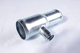 Трубка радiатора Газель,Волга вiдвiдна (трiйник) оцинк. "Чайник" (Україна) 33021-1303018-10