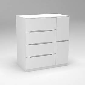 Комод Дельта №2, Білий, 1090/610/1200