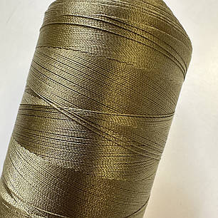 Нитки швейні олива Barva Барва мультифіламентні № ПЕ 210D/3 - 2850 м РОЗПРОДАЖ, фото 2