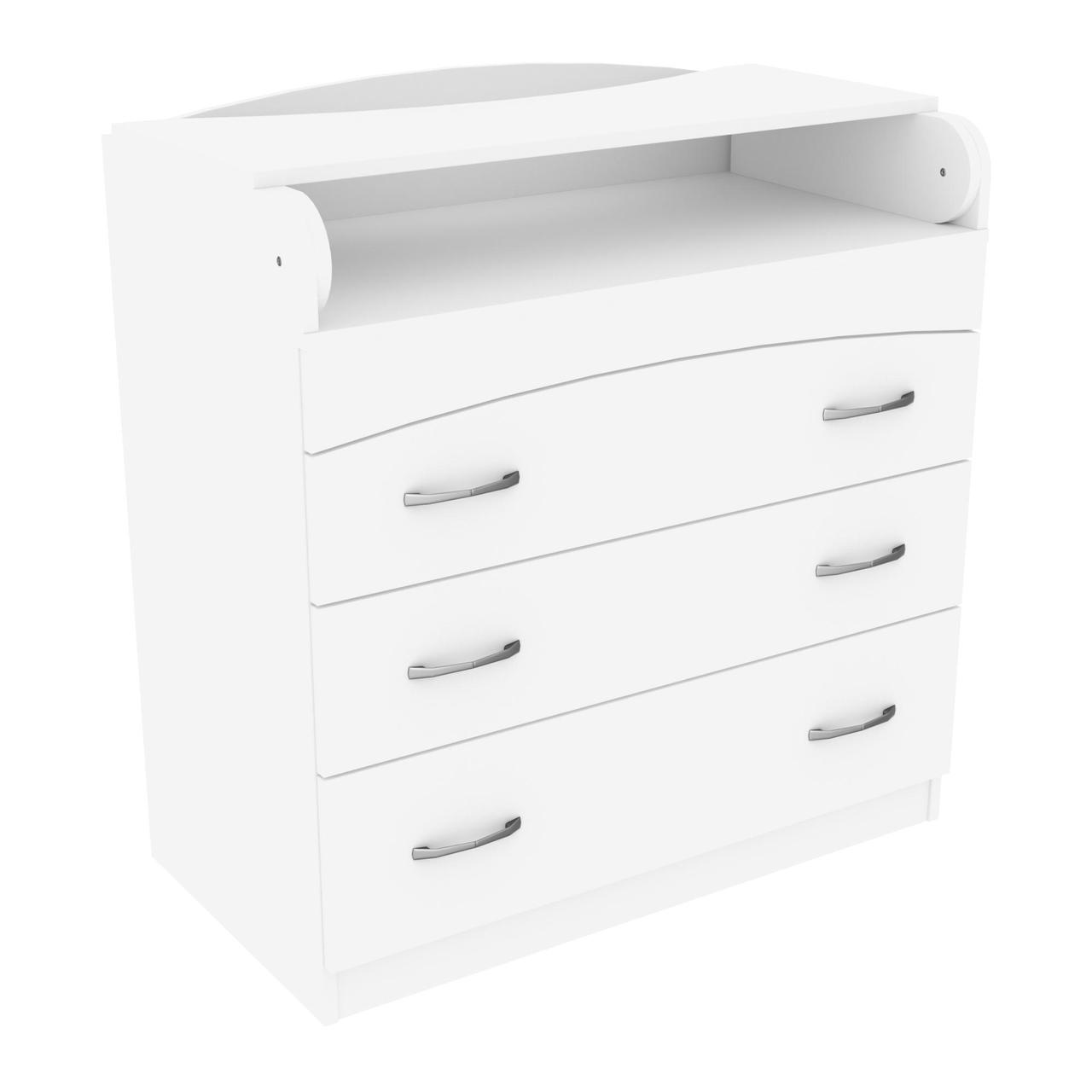 Комод пеленальний №2, Білий, 864/465/916, фото 1