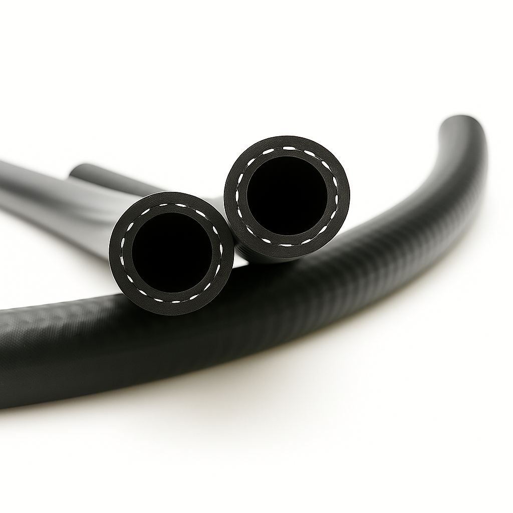 Шланг МБС 10 мм (маслобензостійкий) 5 м — гумовий напірний паливний рукав для бензину, дизеля, мастил та технічних рідин..