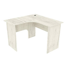 Стіл кутовий ОСК-1, Дуб Крафт Білий, 1100/1100/760
