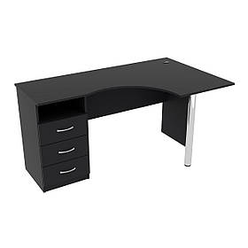 Стіл кутовий ОСК-2, Антрацит, 1500/900/760