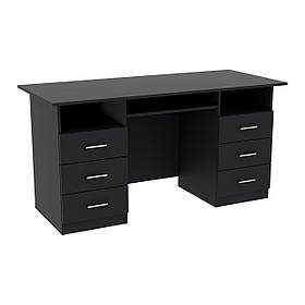 Стіл офісний ОСП-4, Антрацит, 1500/600/760