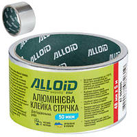 Alloid. Скотч алюминиевый 48мм х  5м, 50мкм