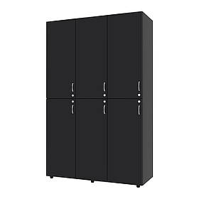 Шафа секційна для роздягальні ШС-1, Антрацит, 1200/468/1900