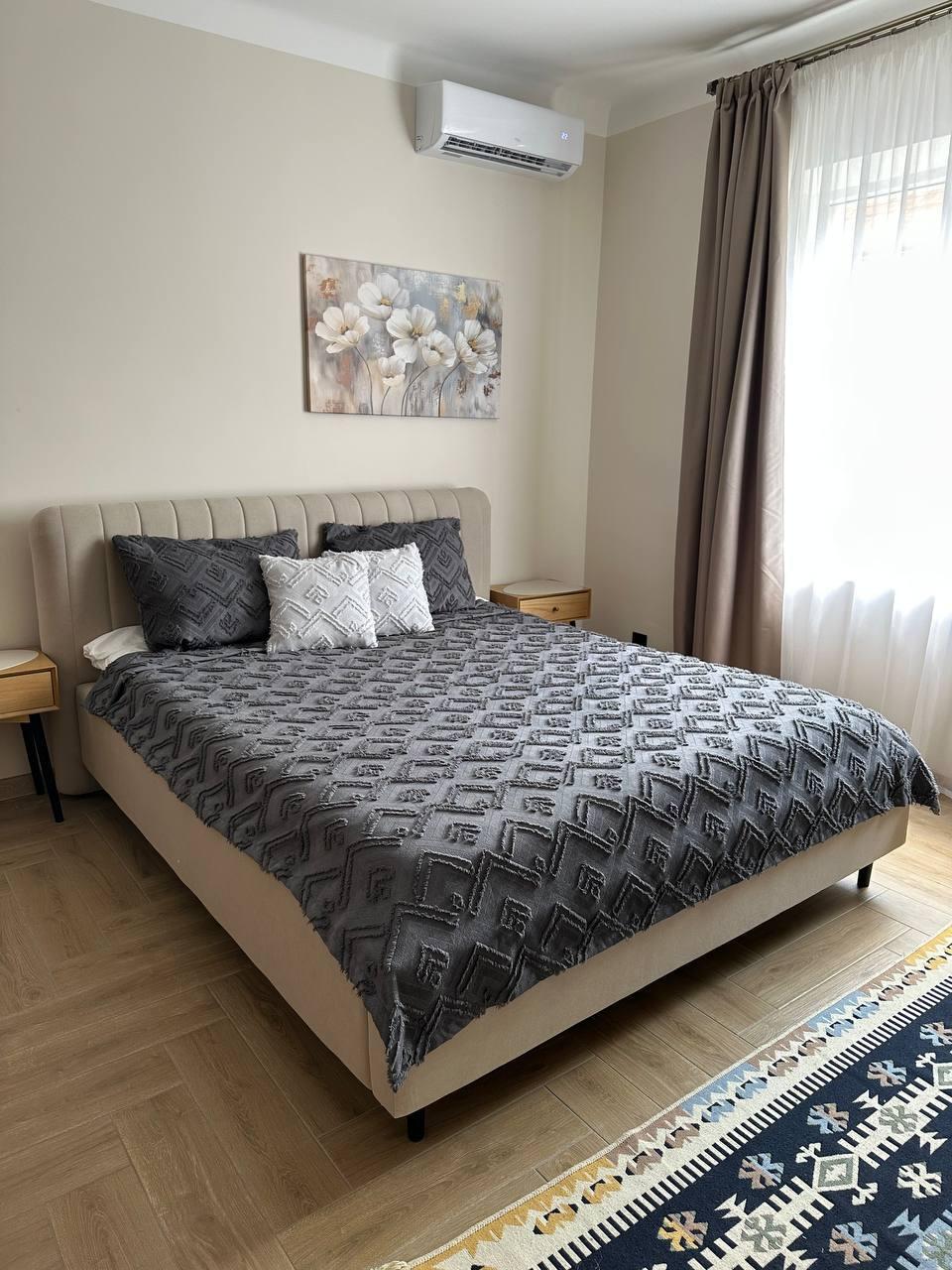 Покривало в скандинавському стилі "Бйорк", графітовий колір (Розміри і кольори в асортименті), фото 1