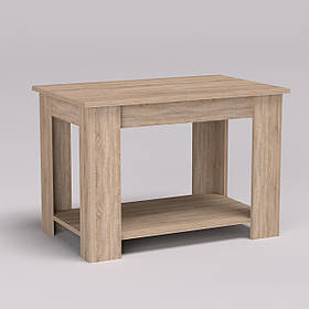 Стіл журнальний Квант-2, Дуб Сонома, 800/500/550