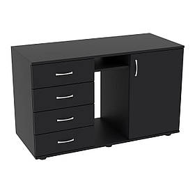 Тумба офісна Лідер, Антрацит, 110/48/65