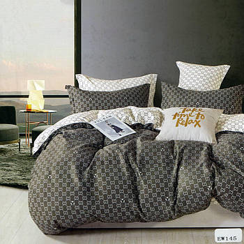 Комплект постільної білизни ELWAY двоспальний 145 (нав.50*70)