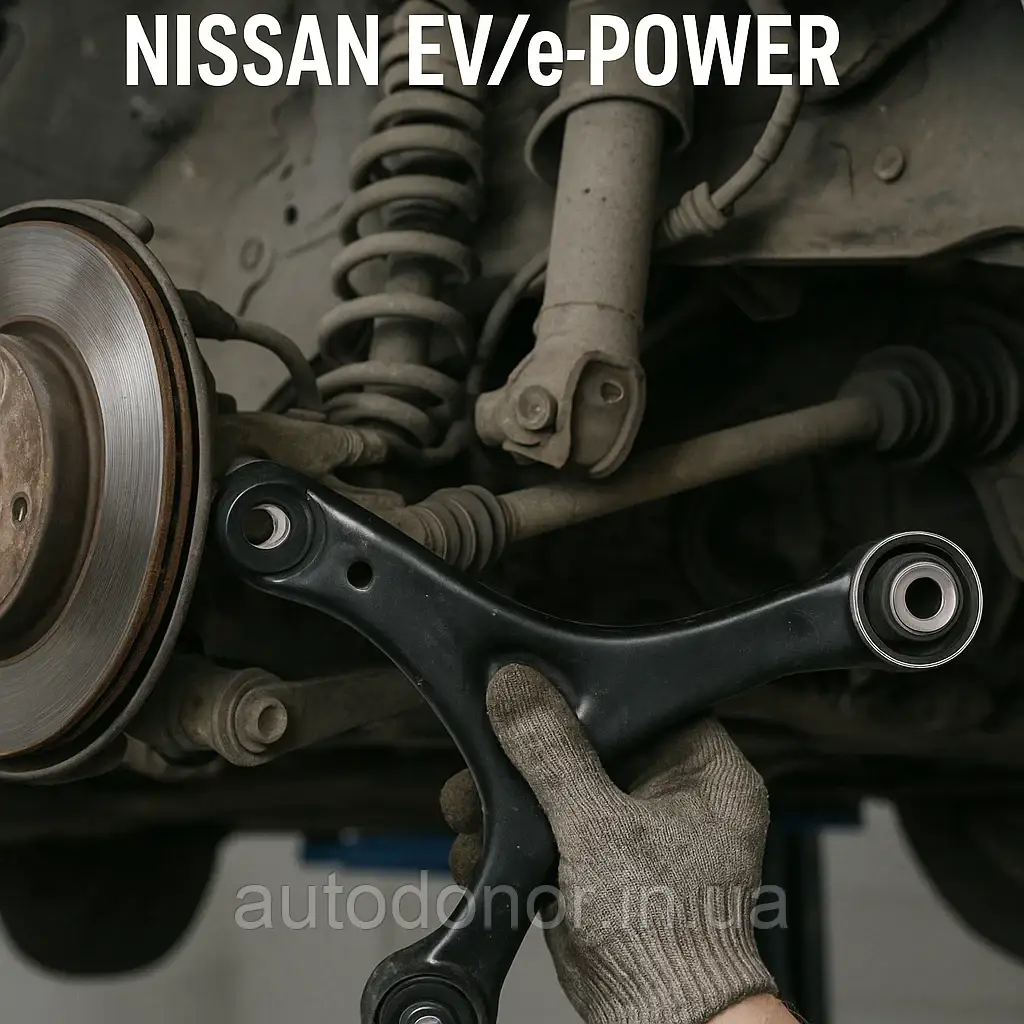 Заміна важелі та сайлентблоки (нюанси Nissan EV/e-POWER)