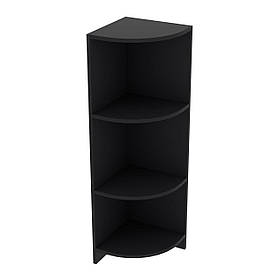 Тумба офісна ОКМ-1 угловая, Антрацит, 320/320/1080