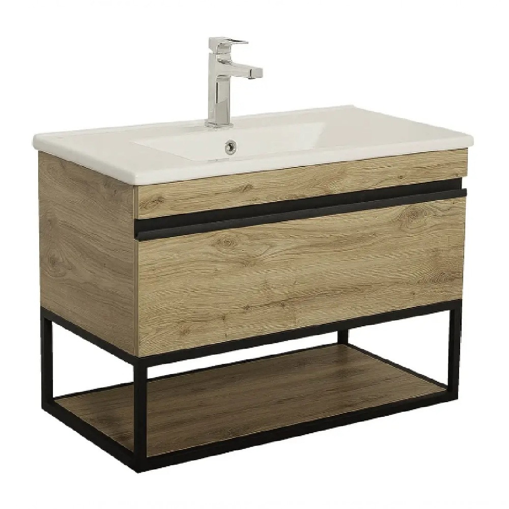 Тумба Лофт Айрон консольна севілья 85 см з умивальником Arte, фото 1