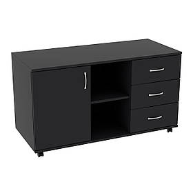 Тумба офісна ТМО-1, Антрацит, 110/48/62