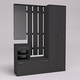 Передпокій Соло-3, Антрацит, 1600/400/2100