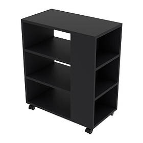 Тумба мобільна ТМ-5, Антрацит, 55/30/65; тумба для салону чи офісу