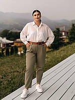 Жіночі широкі джинси великих розмірів, 48-50,52-54,56-58